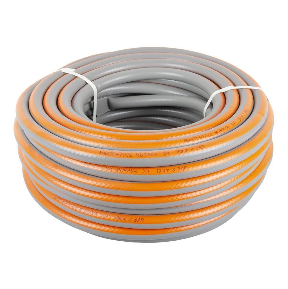 Шланг садовий для поливу MURAVA 3/4 30 м Помаранчево-сірий (92-1063)