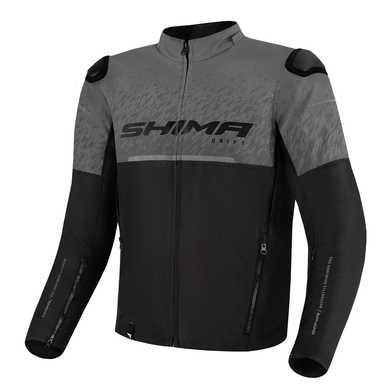 Мотокуртка мужская SHIMA Drift 4XL Grey (21139)