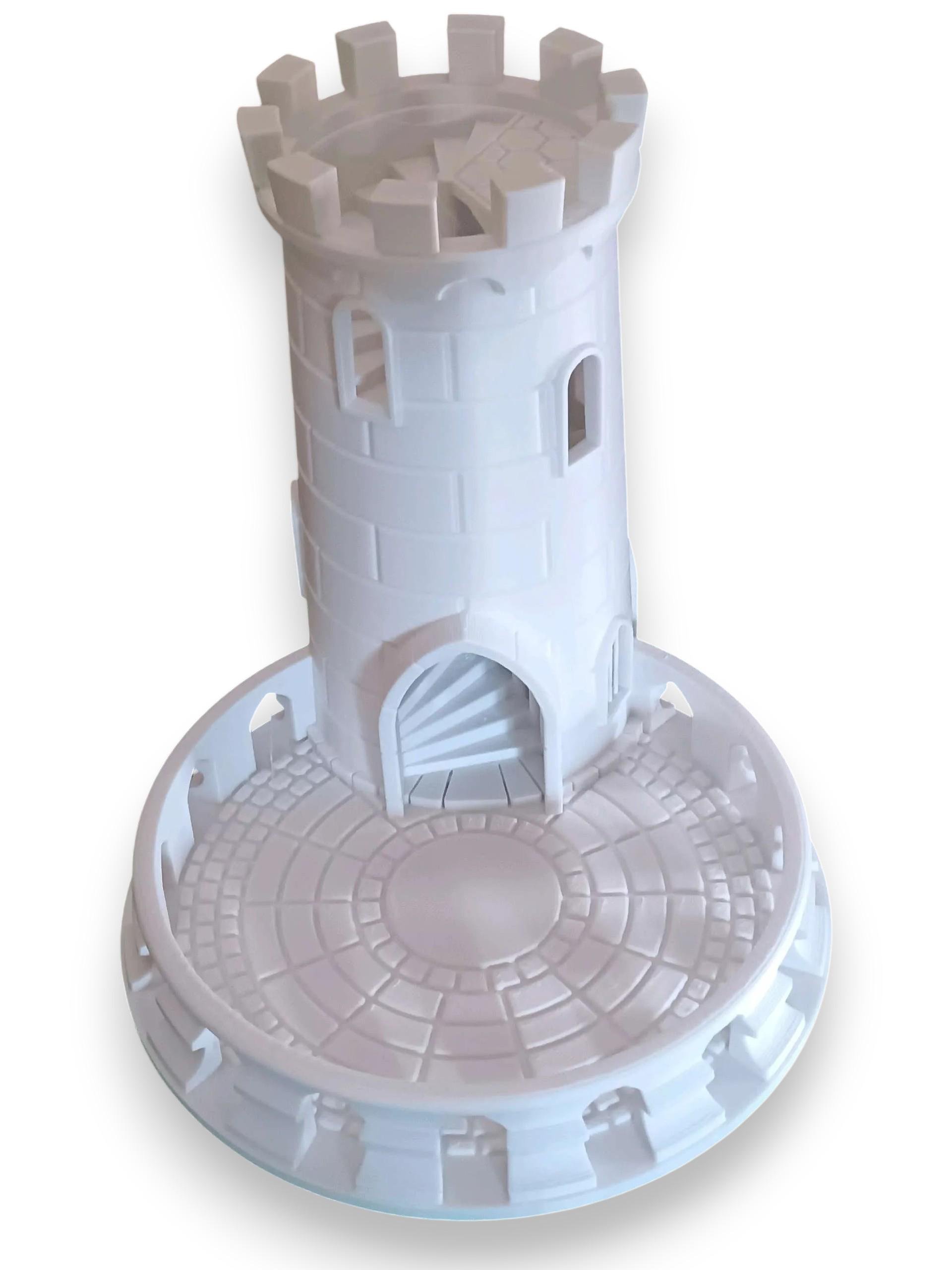 Башня для кубиков Замковый Бастион Белый (0703) - фото 4 Башня для кубиков Замковый Бастион Белый (0703) - фото 4