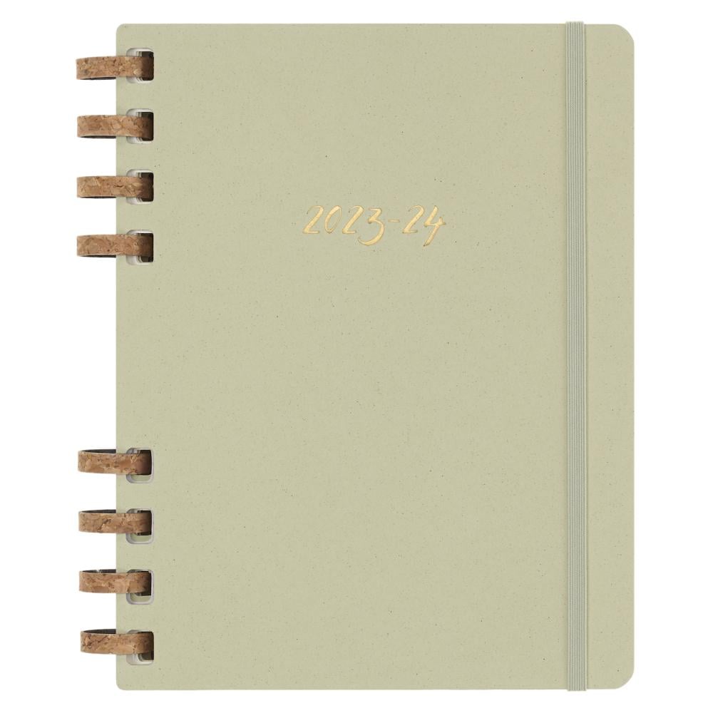 Еженедельник Moleskine 2023-2024 Spiral большой (DHSPK5212AMWH4Y24)