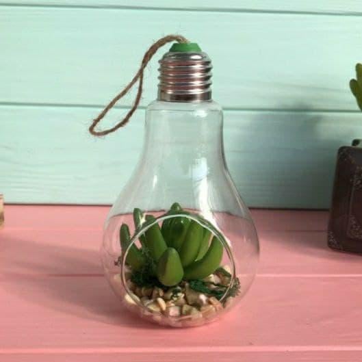 Колбочка подвесная стеклянная Decors Лампочка S N-13-2 (DR000993)