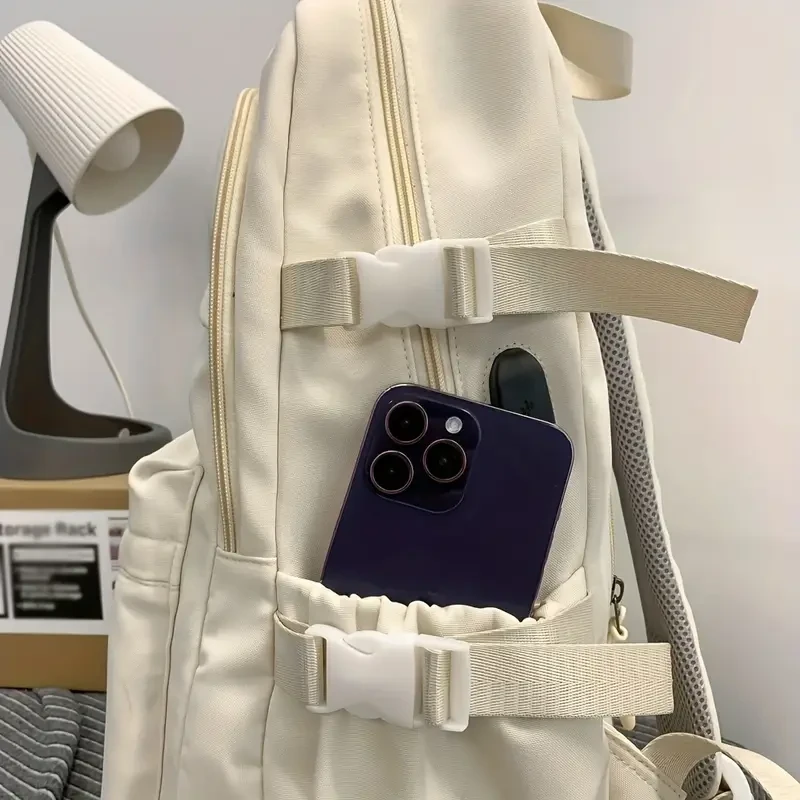 Рюкзак HUO HUO для середньої та старшої школи з USB/відділенням для ноутбука (Р-008) - фото 3 Рюкзак HUO HUO для середньої та старшої школи з USB/відділенням для ноутбука (Р-008) - фото 3