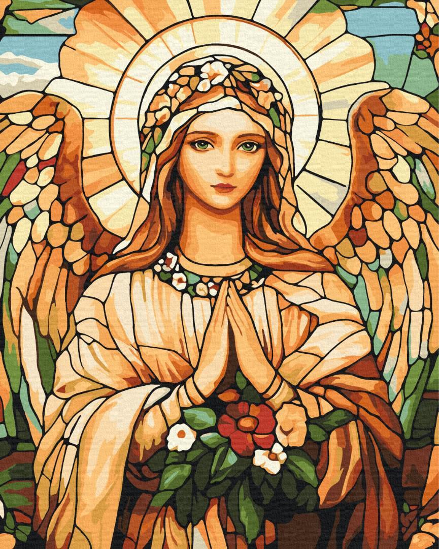 Картина по номерам Brushme Premium Небесная защита 40x50 см (PBS54328)