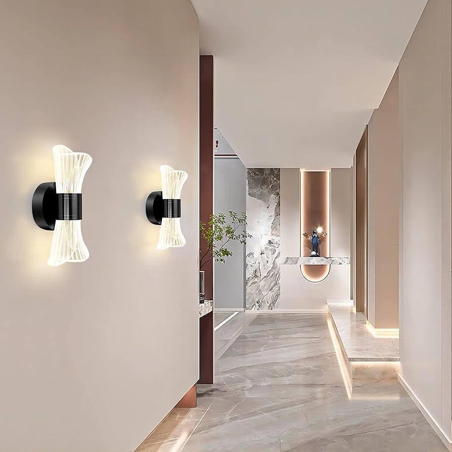 Бра светодиодное ESLLSE DIO 12 Вт 230х80х95 мм Черный (10131) - фото 12