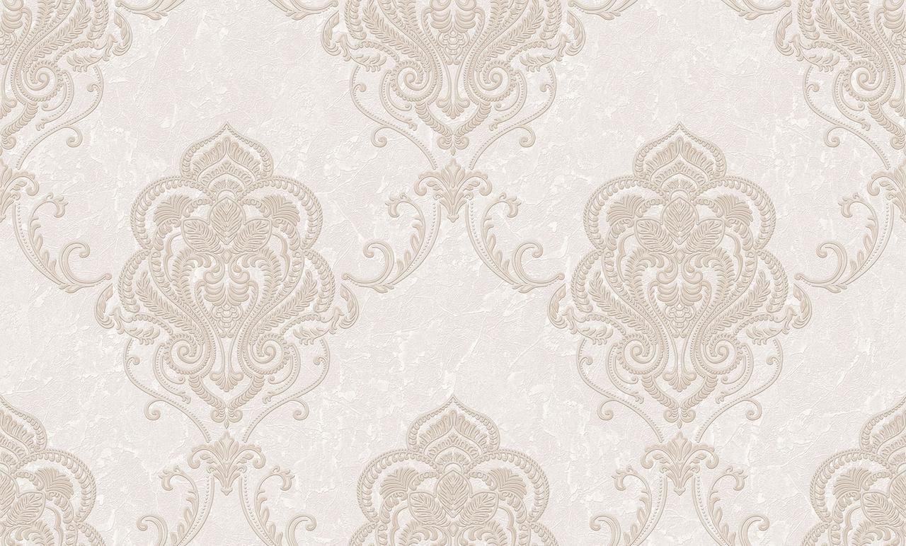 Обои флизелиновые DU&KA King 260001-2 винил горячего тиснения 1,06х10,05 м Бежевий