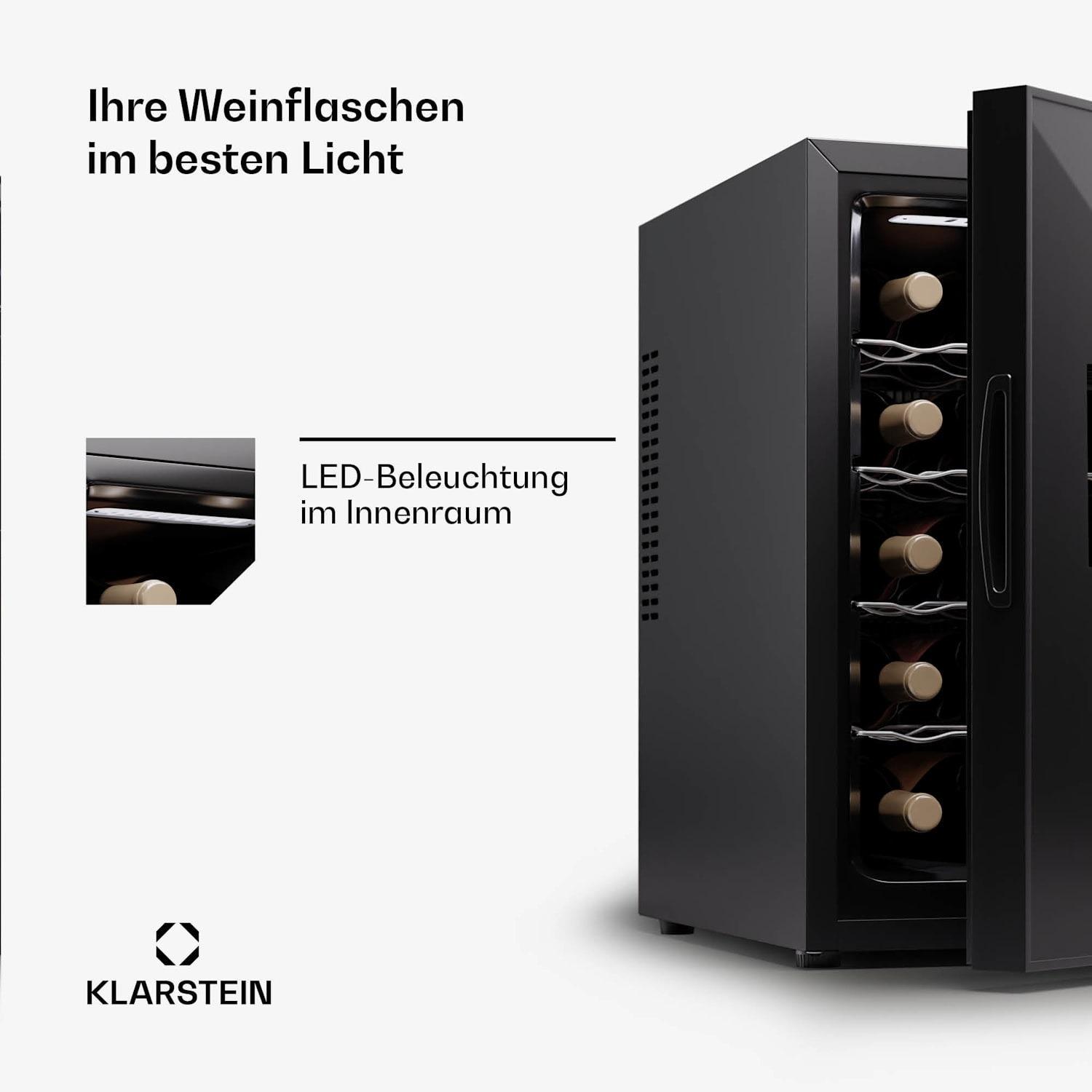 Винний холодильник KLARSTEIN Silent Vino 18 Uno (10045378) - фото 5 Винний холодильник KLARSTEIN Silent Vino 18 Uno (10045378) - фото 5