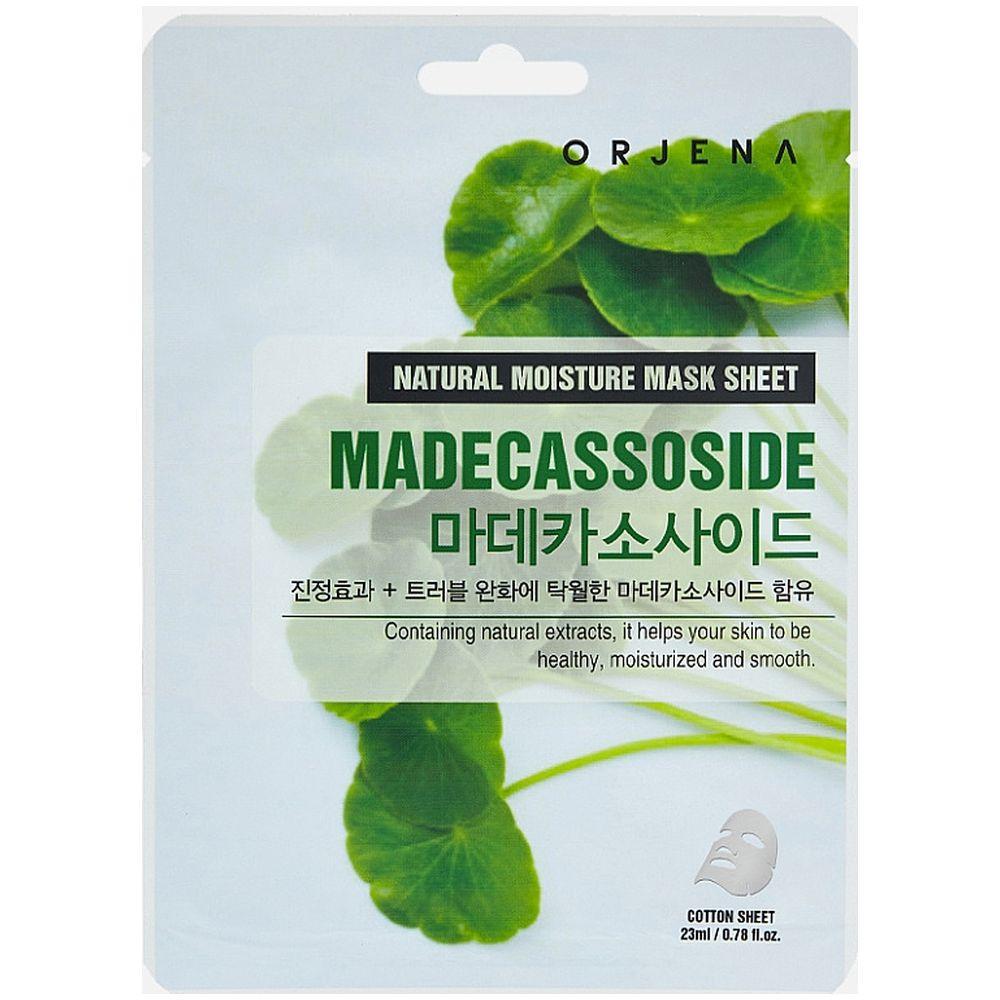 Маска тканевая для лица Orjena Natural Moisture Madecassoside Mask Sheet с центеллой азиатской 23 мл (8809715720744)