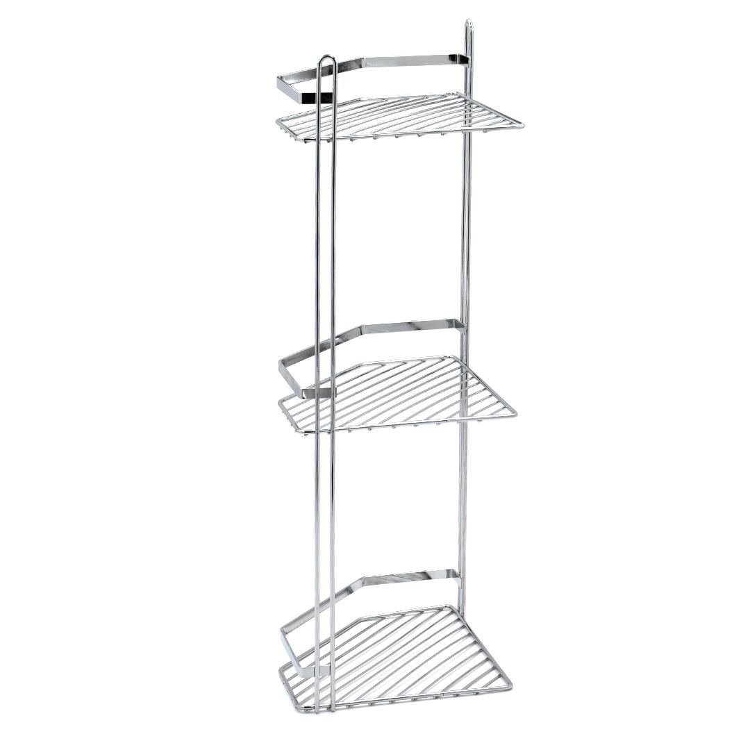 Полиця триярусна Homax 27x20x56,5 см Хром (EBA-2003)