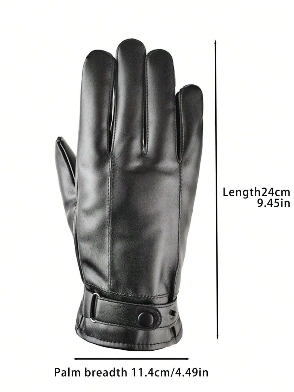 Перчатки зимние мужские сенсорные с меховой подкладкой One Size (2746580476) - фото 9 Перчатки зимние мужские сенсорные с меховой подкладкой One Size (2746580476) - фото 9