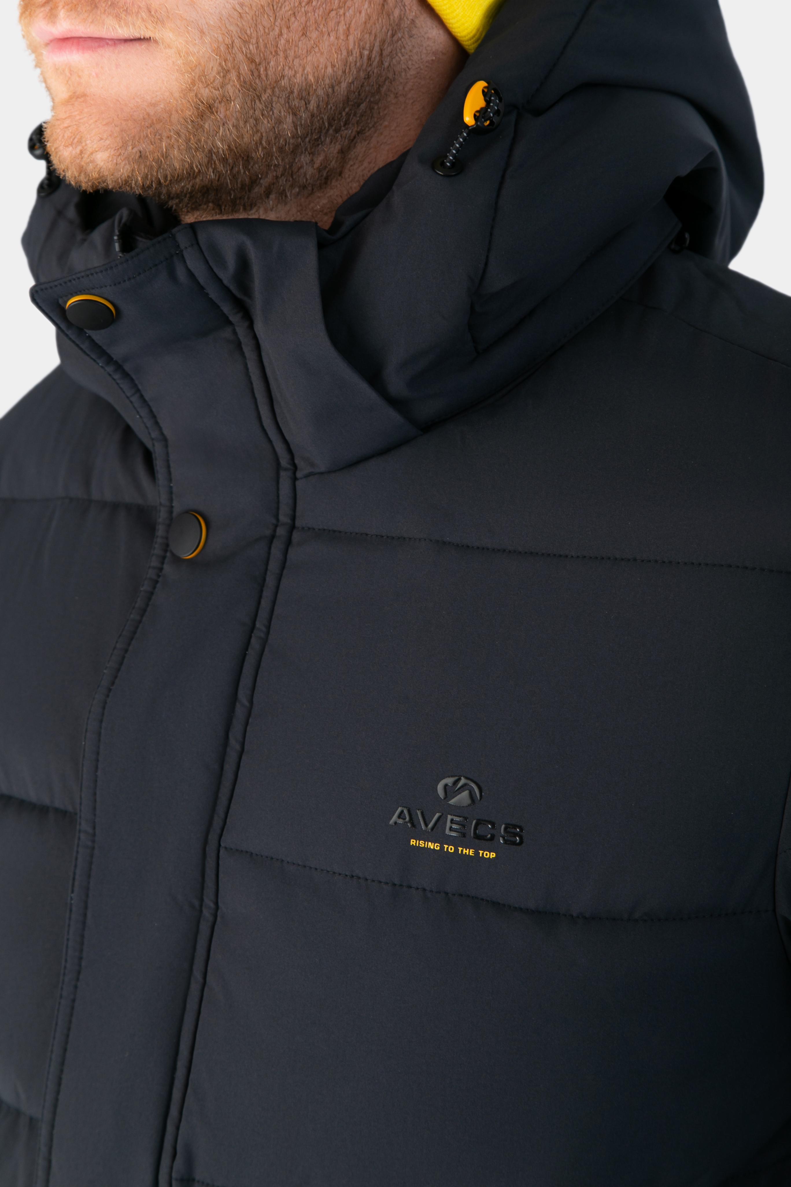 Куртка мужская Avecs 70496/17 3XL Темно-серый - фото 4 Куртка мужская Avecs 70496/17 3XL Темно-серый - фото 4