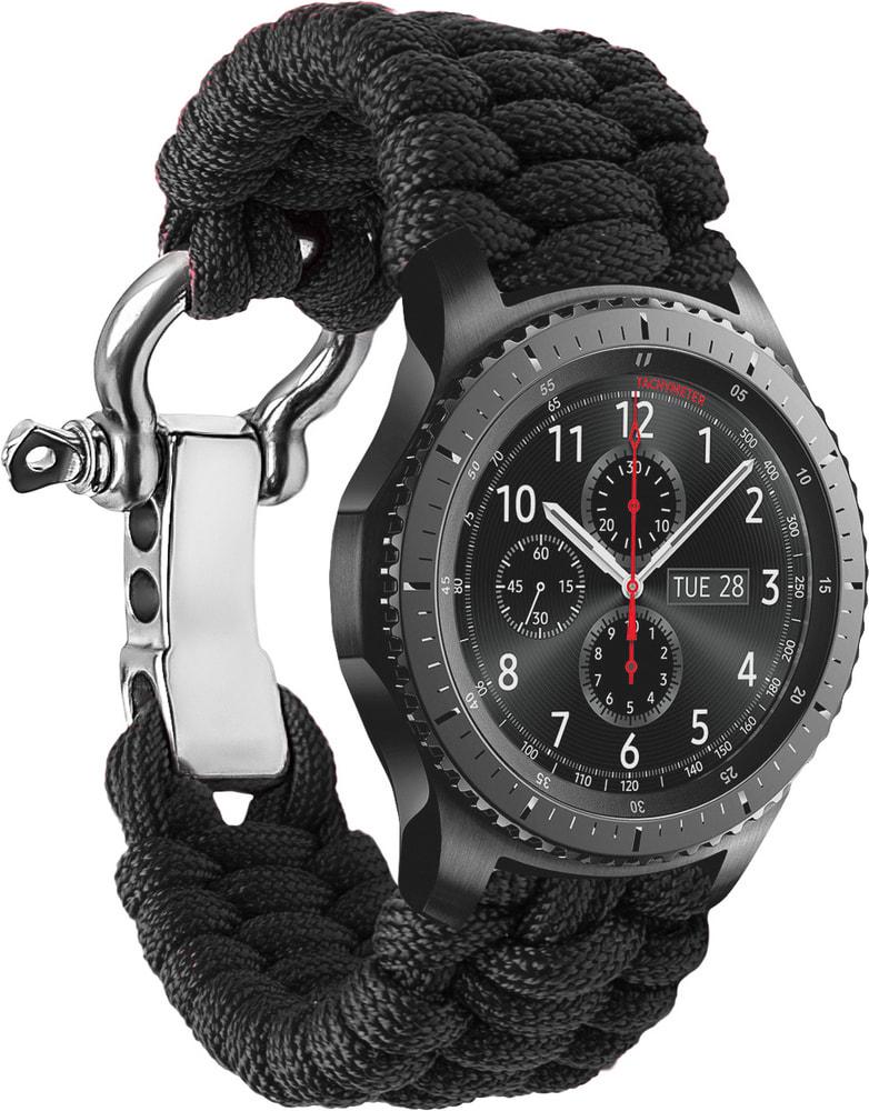 Ремешок из Паракорда Ruper для Samsung Gear S3 (22mm) Black (30802-2B)