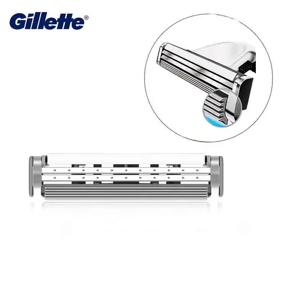 Леза змінні для гоління GILLETTE Sensor Excel 10 шт. - фото 2