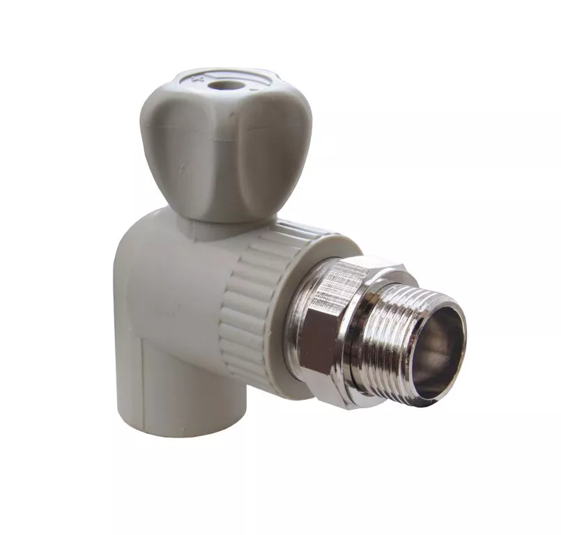 Кран радиаторный HOT RIGHT угловой 20 мм (SQ-1003408)