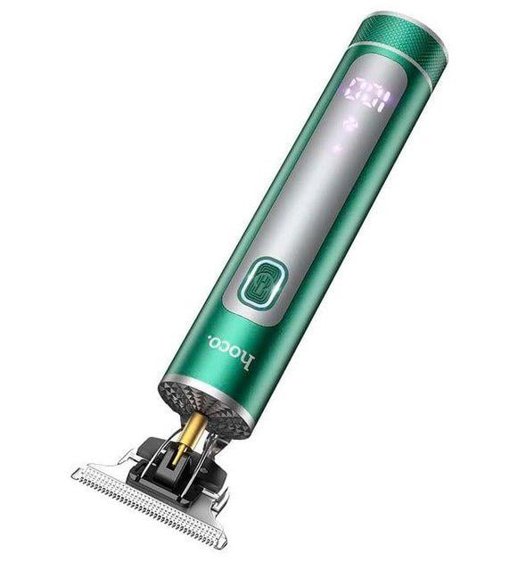 Машинка для стрижки волосся з насадками Hoco DAR03 Breeze Electric Hair Cutter 90 min Green