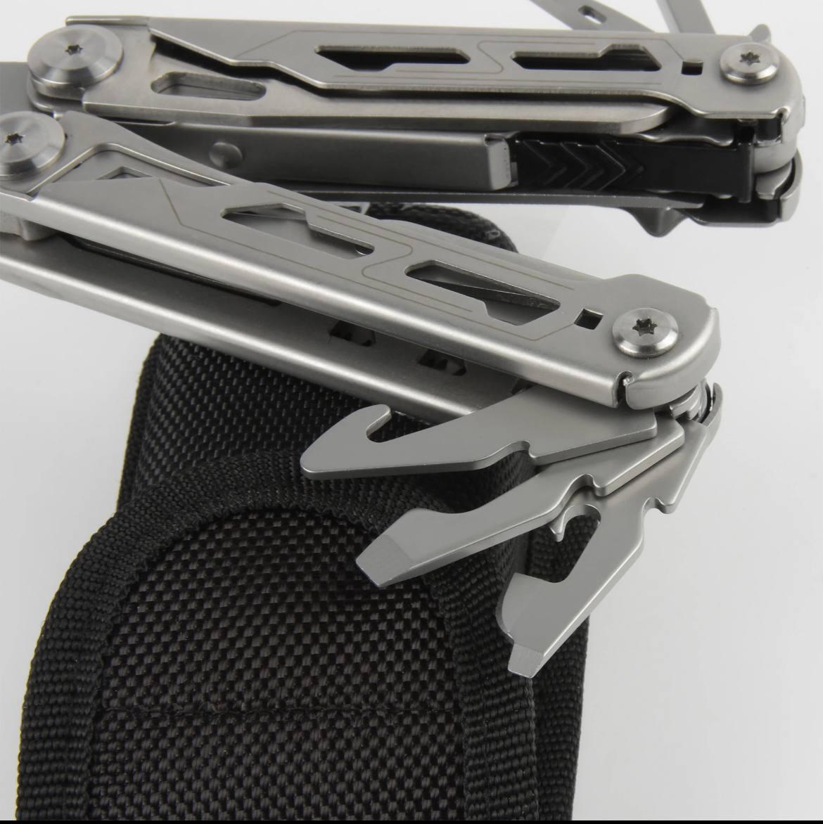 Мультитул Sanke Rescue 32в1 з набором біт та додатковими кусачками Silver (xy7-ixx-zq2) - фото 5 Мультитул Sanke Rescue 32в1 з набором біт та додатковими кусачками Silver (xy7-ixx-zq2) - фото 5