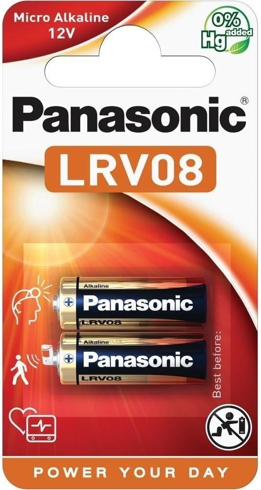 Батарейки Panasonic A23/LRV08 12V 2 шт. (LRV08L/2BE)