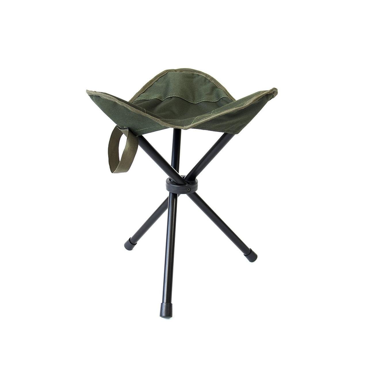 Табурет туристический Тренога МК Зеленый меланж (2660703241) Табурет туристический Тренога МК Зеленый меланж (2660703241)