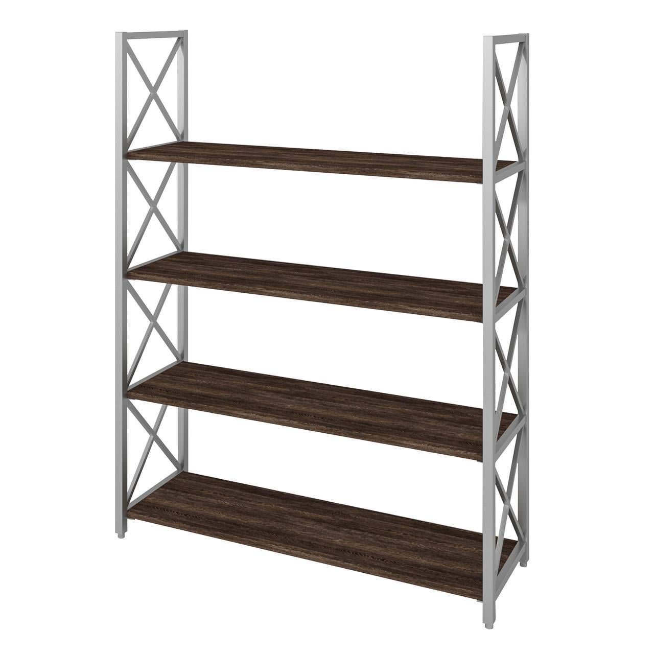 Стеллаж металлический Loft Details X-126-2 Венге винтаж