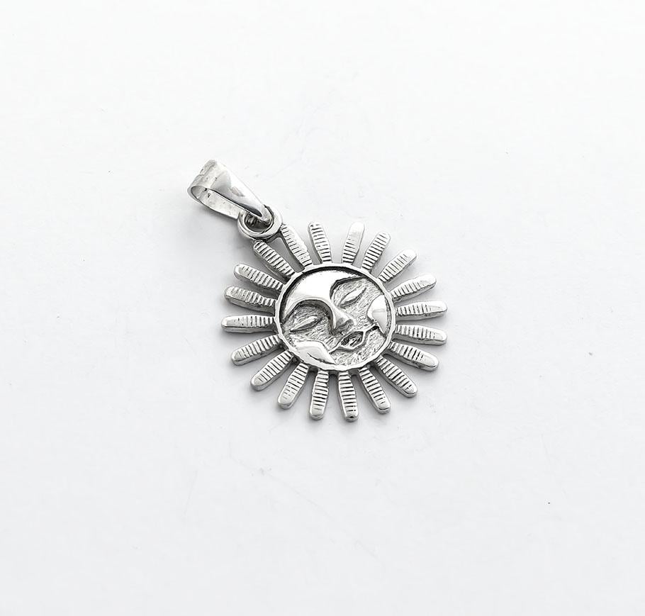Подвеска Maxi Silver 7853 Солнце (87853)