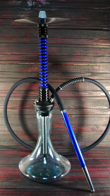 Кальян Yahya Slides в полном комплекте Blue (2250635834)