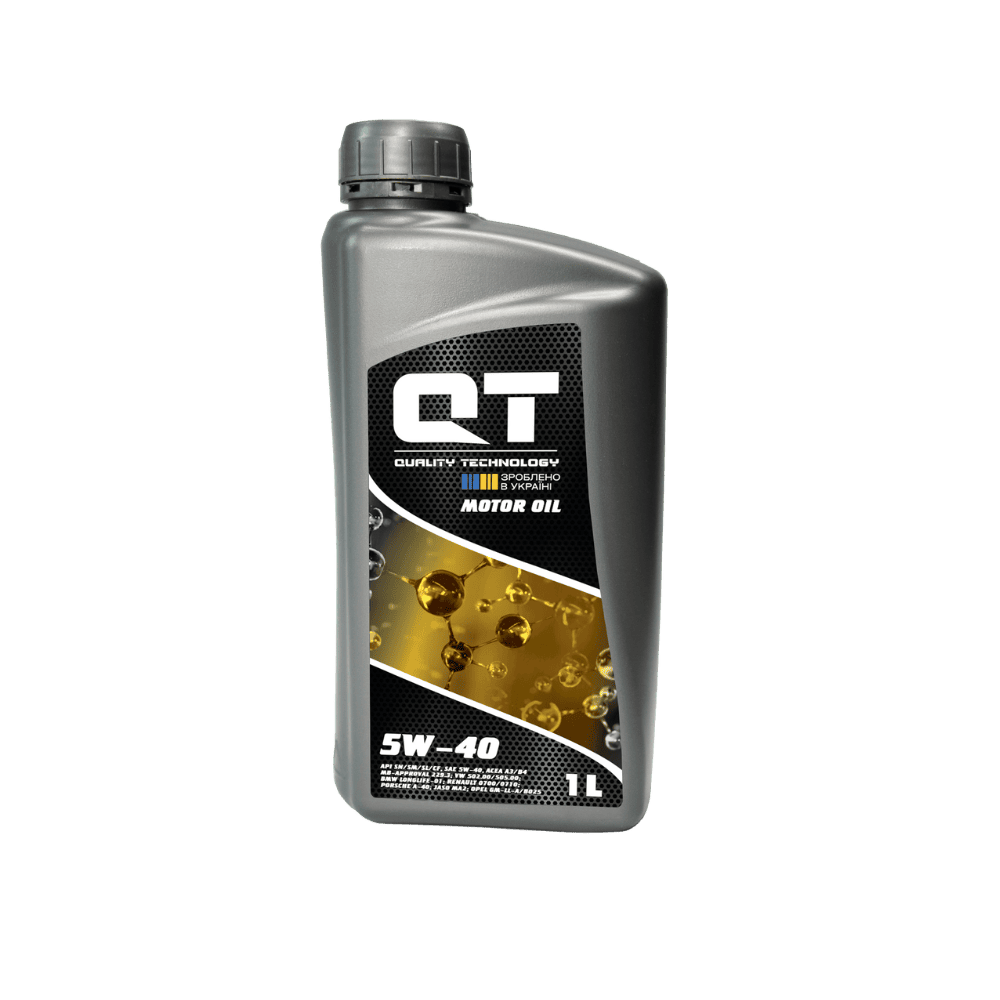 Моторное масло QT-Oil PREMIUM 5W-40 синтетика 1 л (QT1405401)