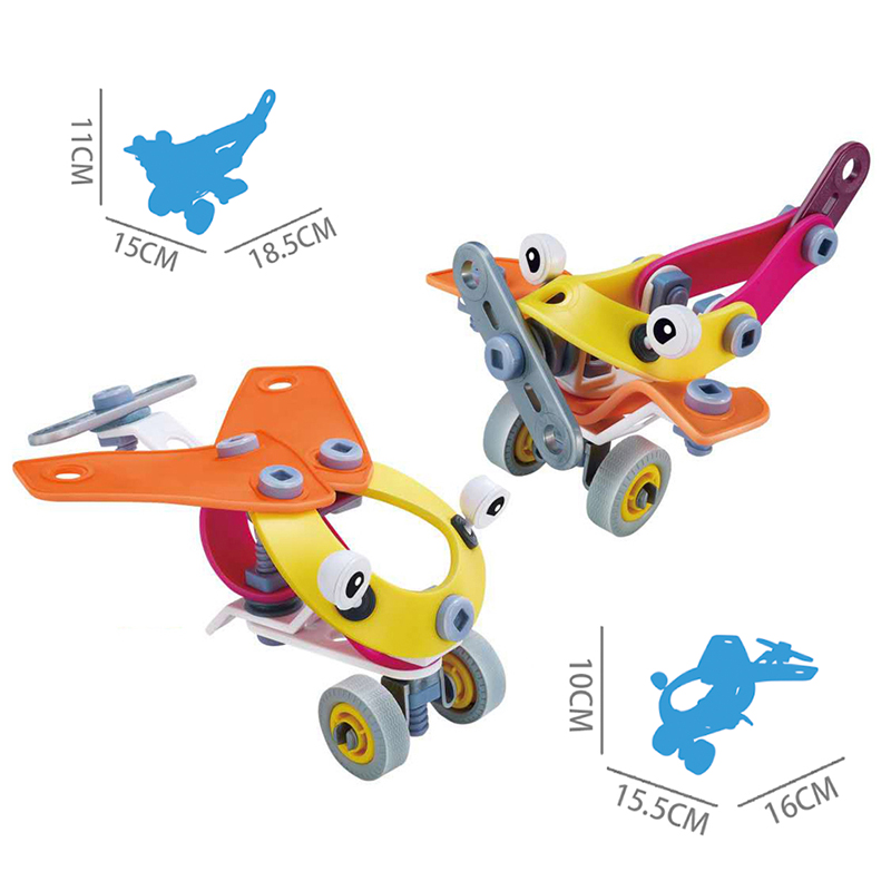 Конструктор Build&Play 2 в 1 Самолеты 48 эл. (J-7723) - фото 2 Конструктор Build&Play 2 в 1 Самолеты 48 эл. (J-7723) - фото 2