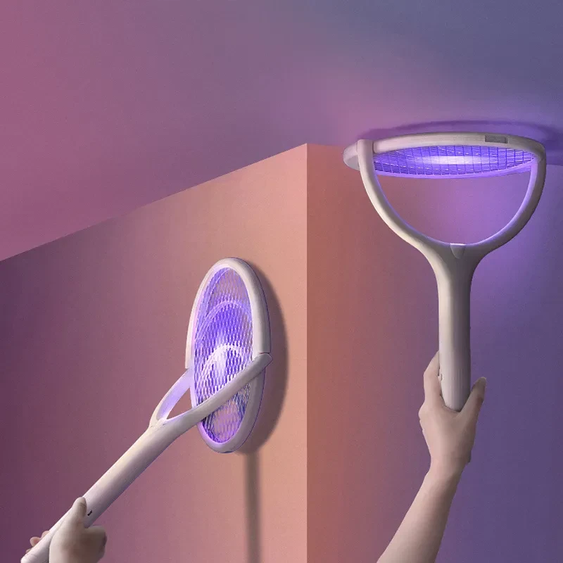 Мухобійка електрична з Led підсвіткою та поворотним механізмом (1950956382) - фото 2 Мухобійка електрична з Led підсвіткою та поворотним механізмом (1950956382) - фото 2