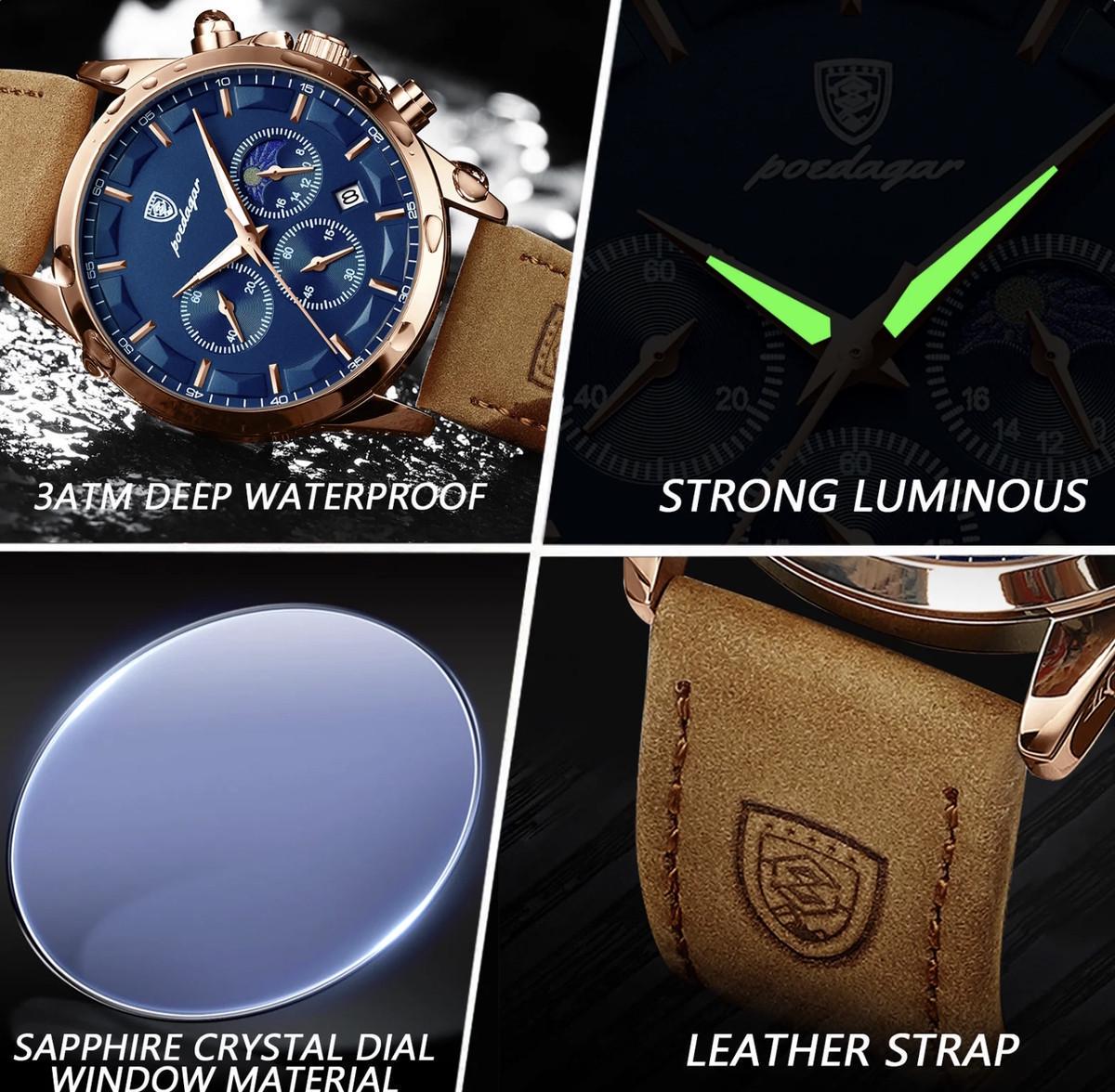 Часы наручные Poedagar West (2435837613) - фото 7