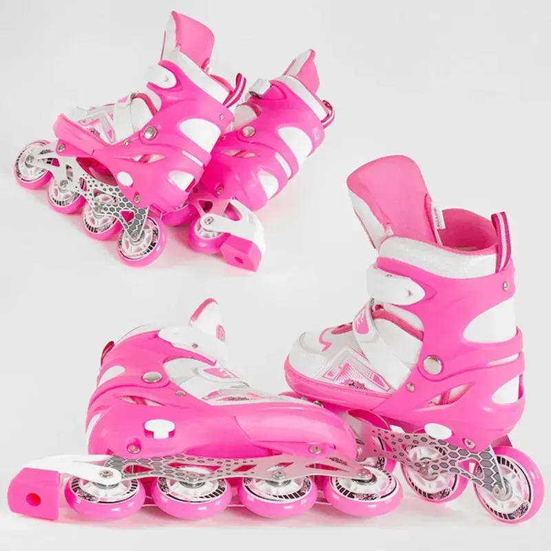 Ролики дитячі Best Roller 9566 S р. 30-33 Рожевий - фото 3 Ролики дитячі Best Roller 9566 S р. 30-33 Рожевий - фото 3