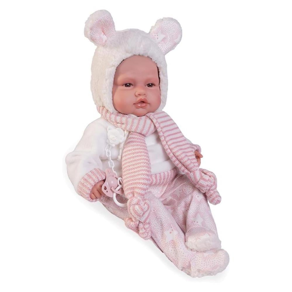 Пупс Antonio Juan BabyDoo новорожденная девочка с механизмом с ушками 50 см (2068)