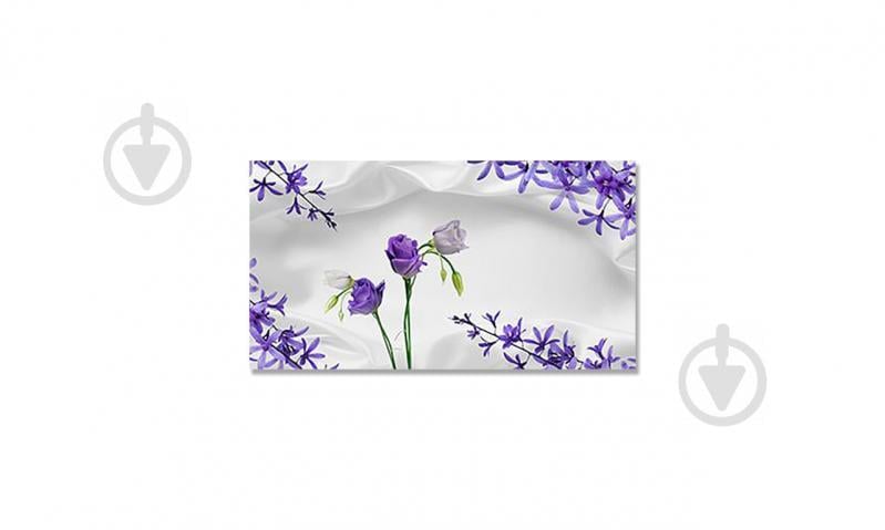 Наклейка виниловая на стол Zatarga  "Шелк и Цветы" 650х1200 мм (Z181312/1st)