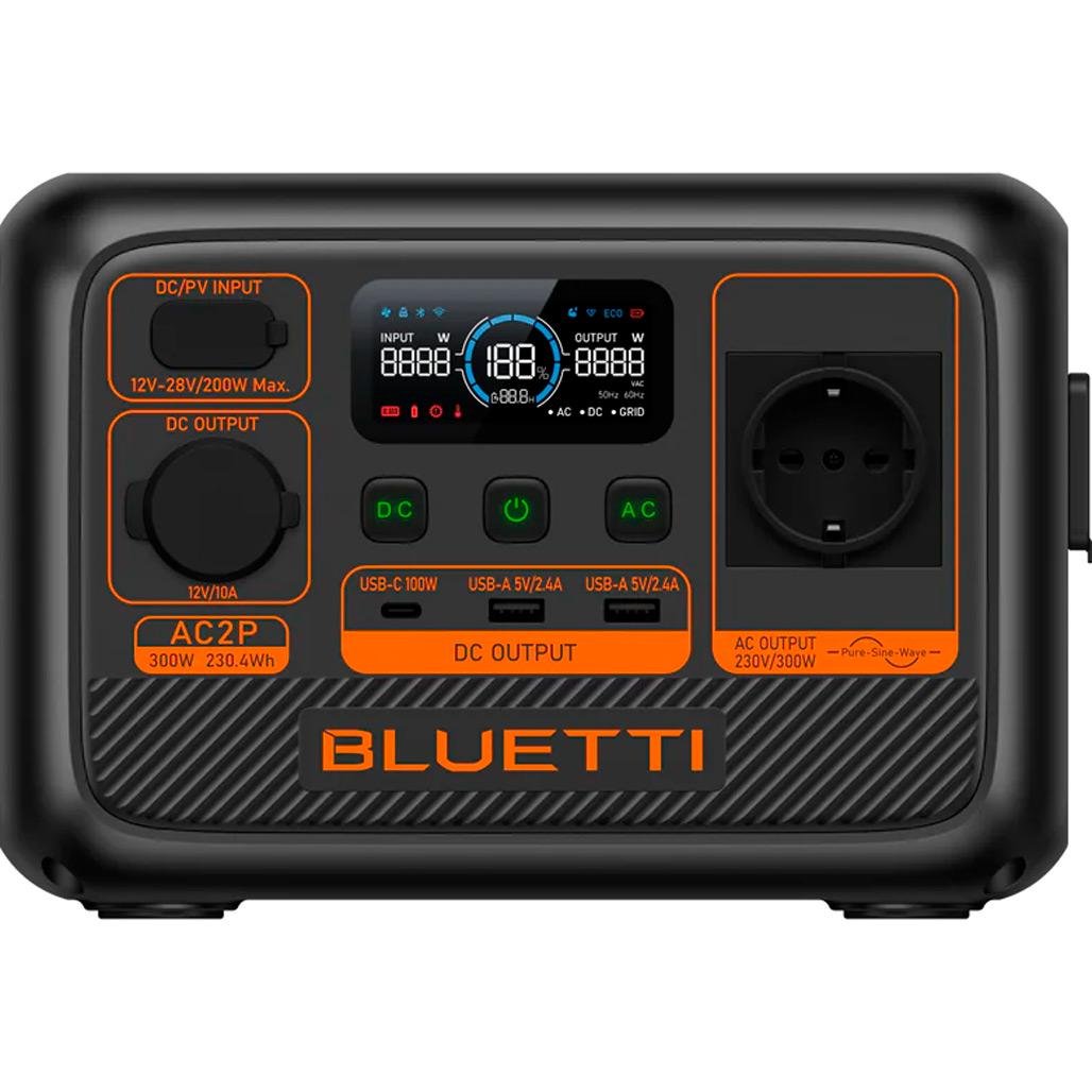 Зарядная станция BLUETTI Portable Power Station AC2P 300W (107084) - фото 1