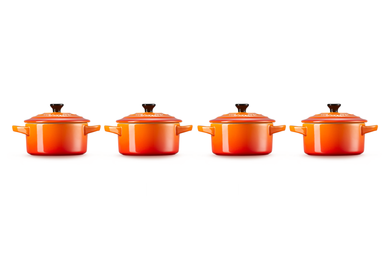 Набір порційних форм для запікання Le Creuset 250 мл 4 шт. Помаранчевий (79212100900100) - фото 4