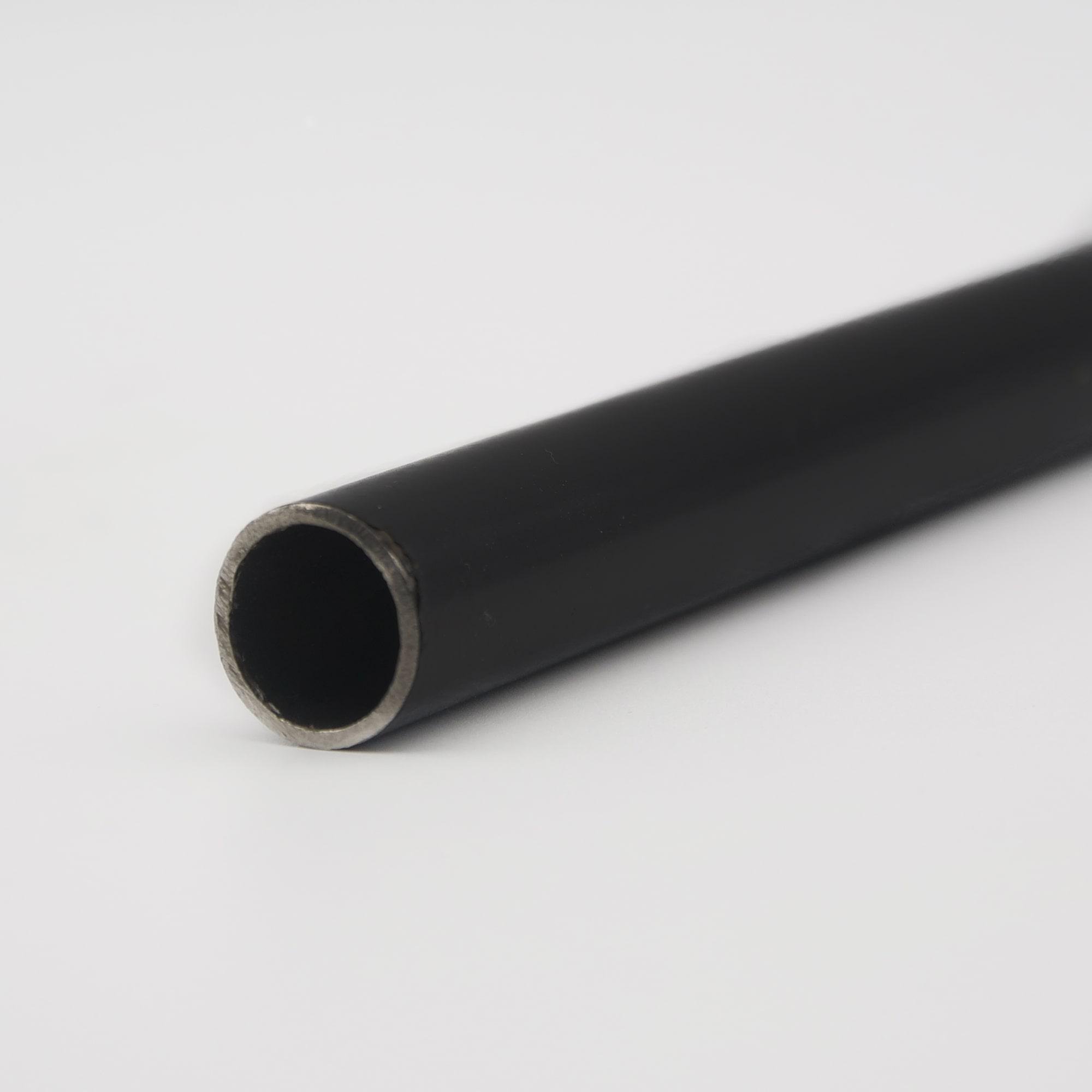 Труба круглая 19 мм Черный матовый Труба круглая 19 мм Черный матовый