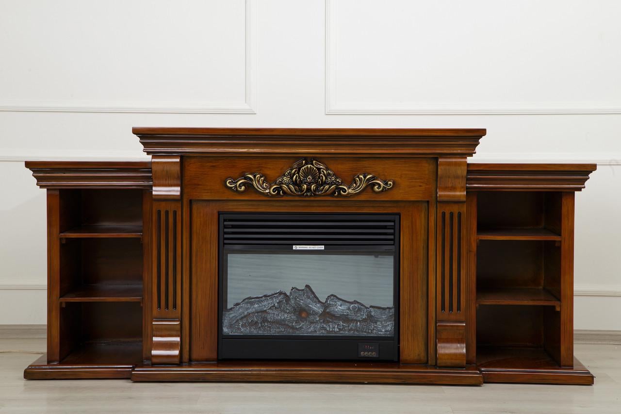 Комплект электрокамина и ТВ тумба Joss (1677107253)