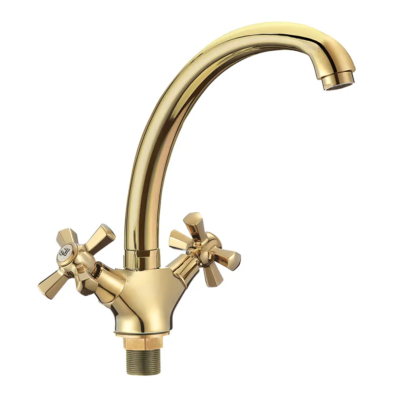 Смеситель для кухни MIXXUS Premium RETRO GOLD-273 Золотой (MI5851)