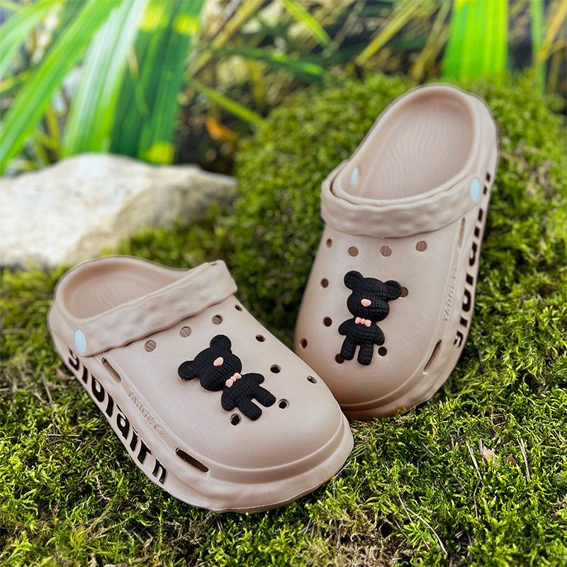 Крокси з джибітсами Е-0010150-3 p. 40 26 см Коричневий (76743478)