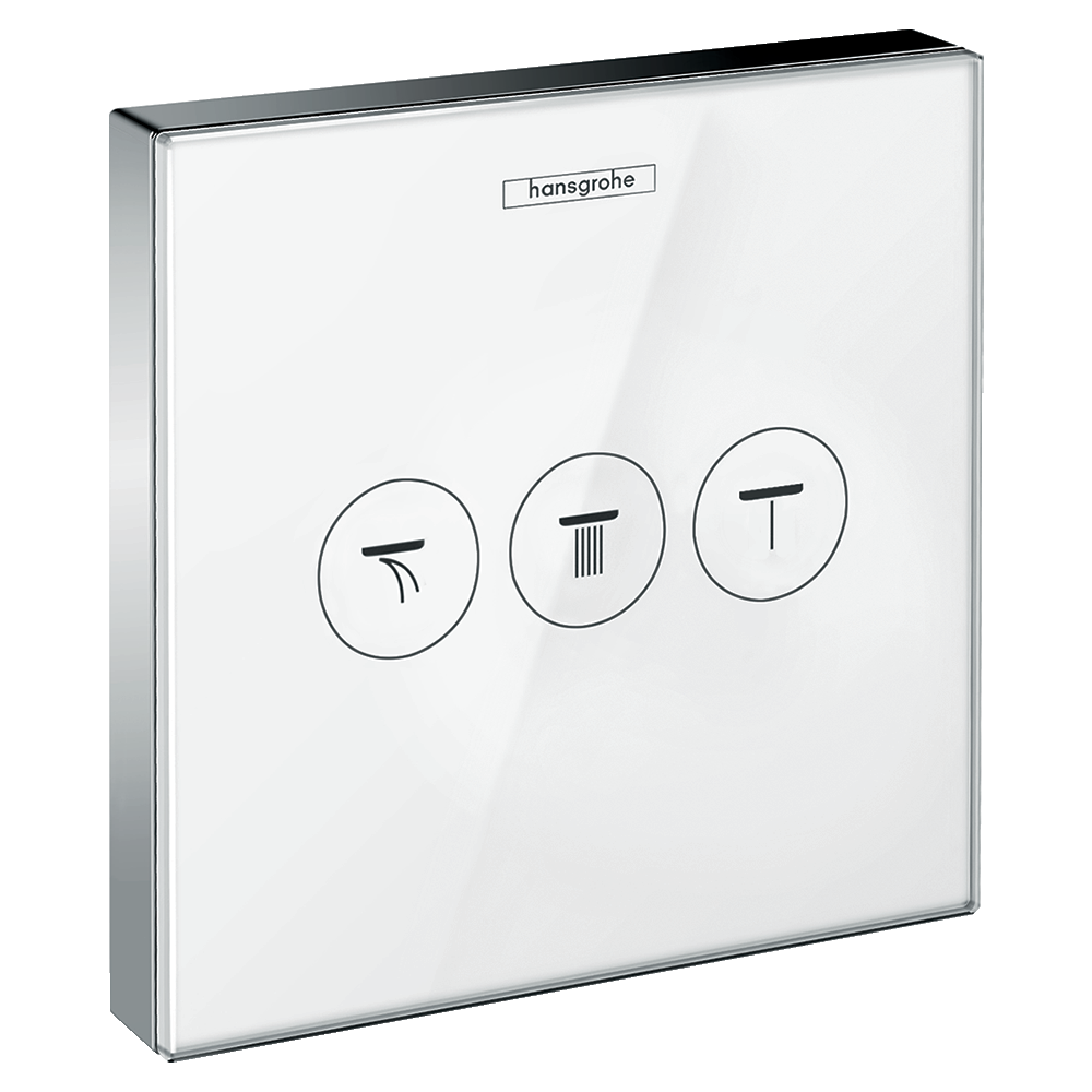 Вентиль переключающий Hansgrohe Shower Select Белый/Хром (15736400)