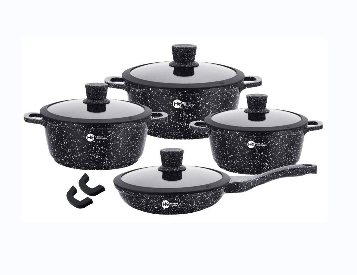 Набор кастрюль НК 324 Черный (42863-НК 324_2356)