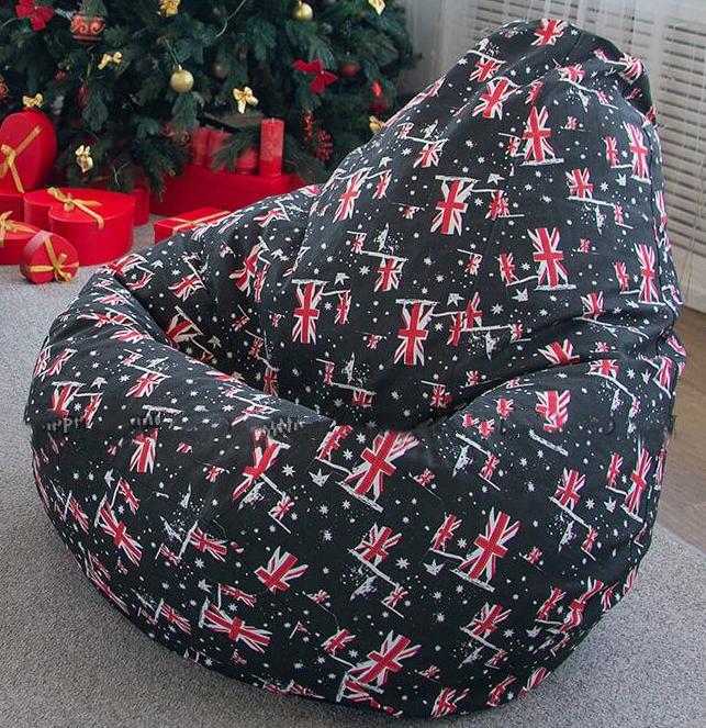 Крісло безкаркасне Груша 120х80 см (92016874-Т)