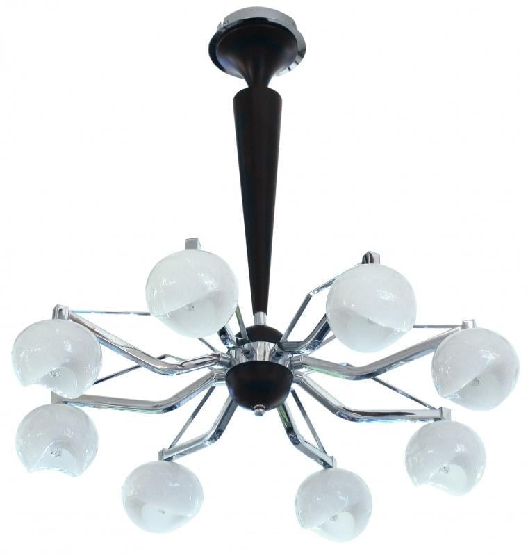 Люстра потолочная паук галогенная лофт Brille BL-040S/8