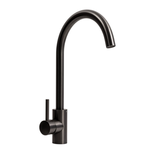 Смеситель кухонный Platinum PVD Графит (8003A-LI) Смеситель кухонный Platinum PVD Графит (8003A-LI)