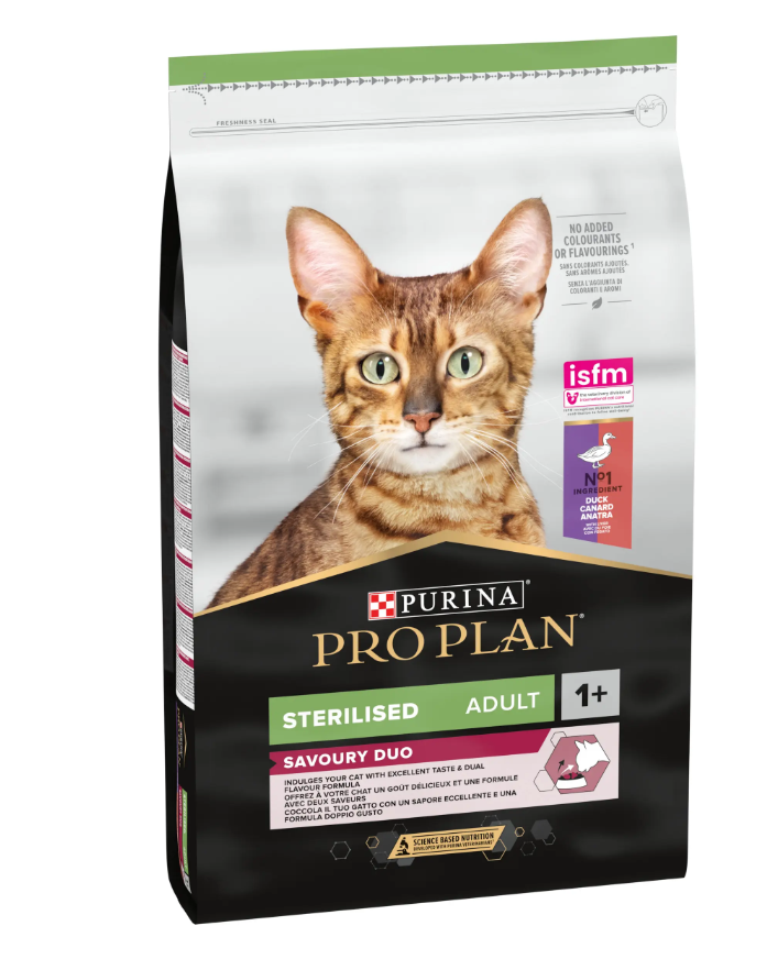 Корм Purina Pro Plan Sterilized Savory Duo 10 кг (24708434)