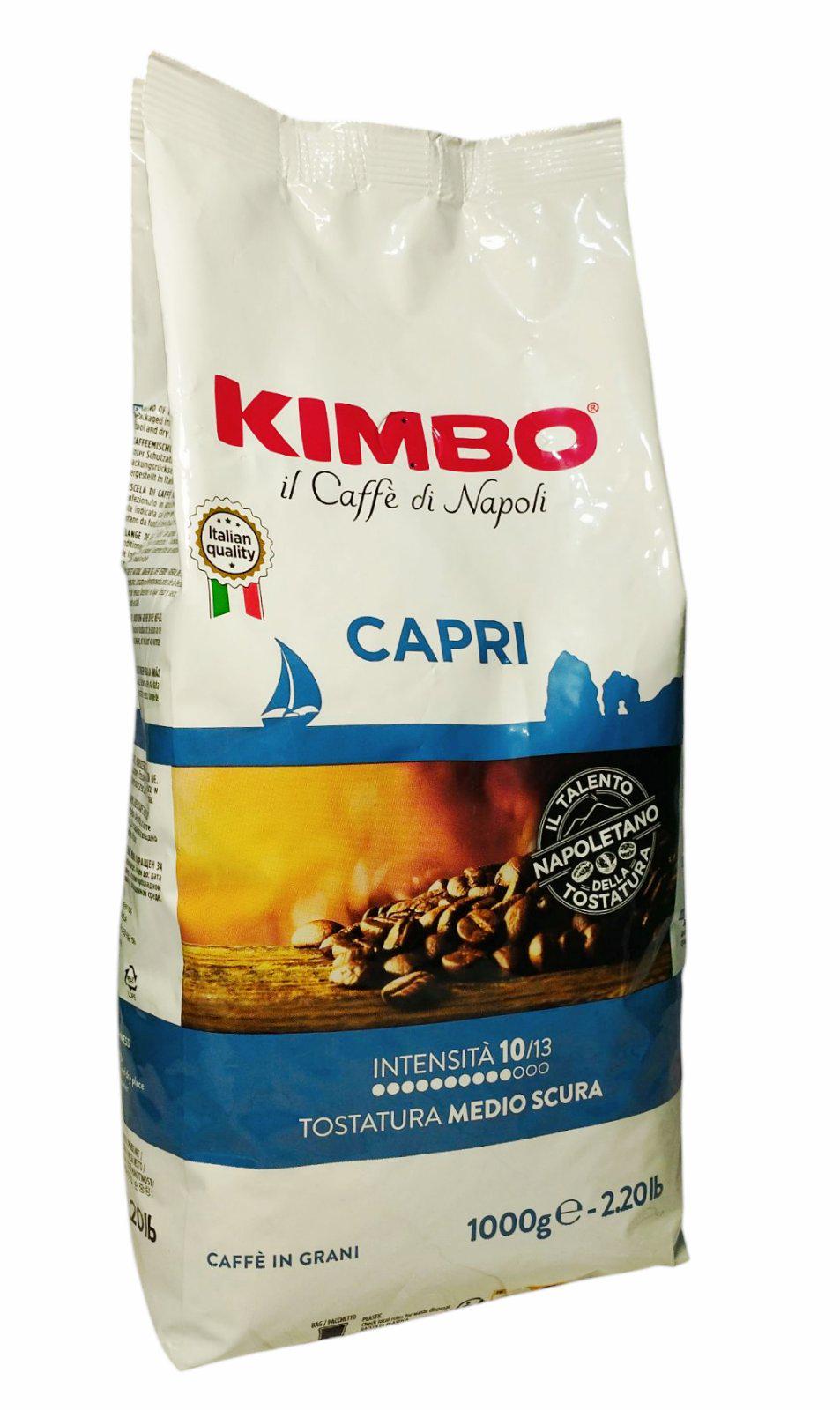 Кофе в зернах Kimbo Capri 1 кг (60223)