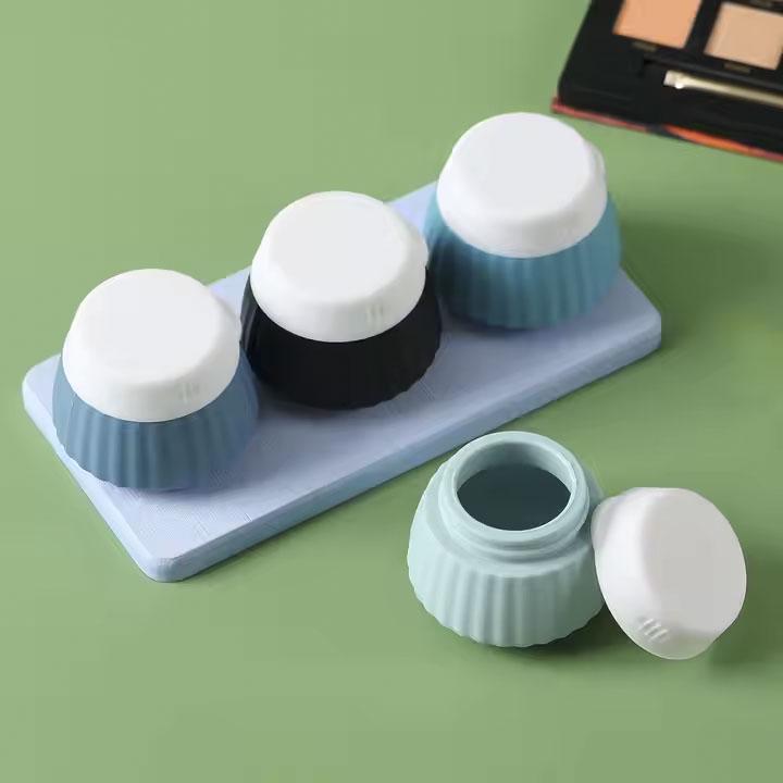 Набір баночок для подорожей GDragon Home силіконовий 4 шт. Синій (113_4_0_3) - фото 5