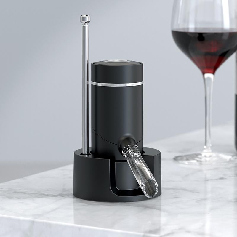 Помпа-аэратор аккумуляторная для вина с подставкой Zally Wine Pump KD-1 Plus - фото 6