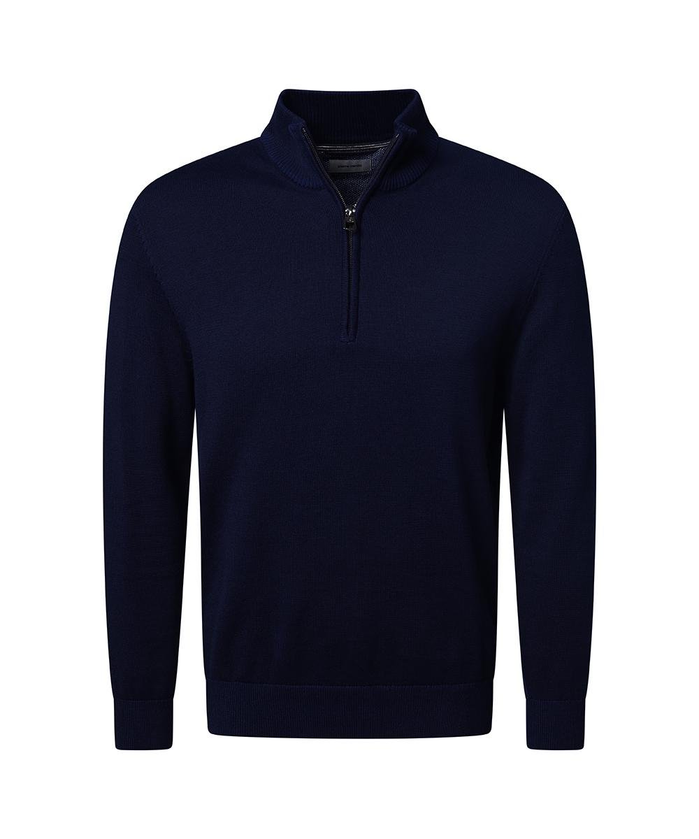 Кофта на напівблискавці чоловіча M Темно-синій (C5 51022.5064.6323-M)