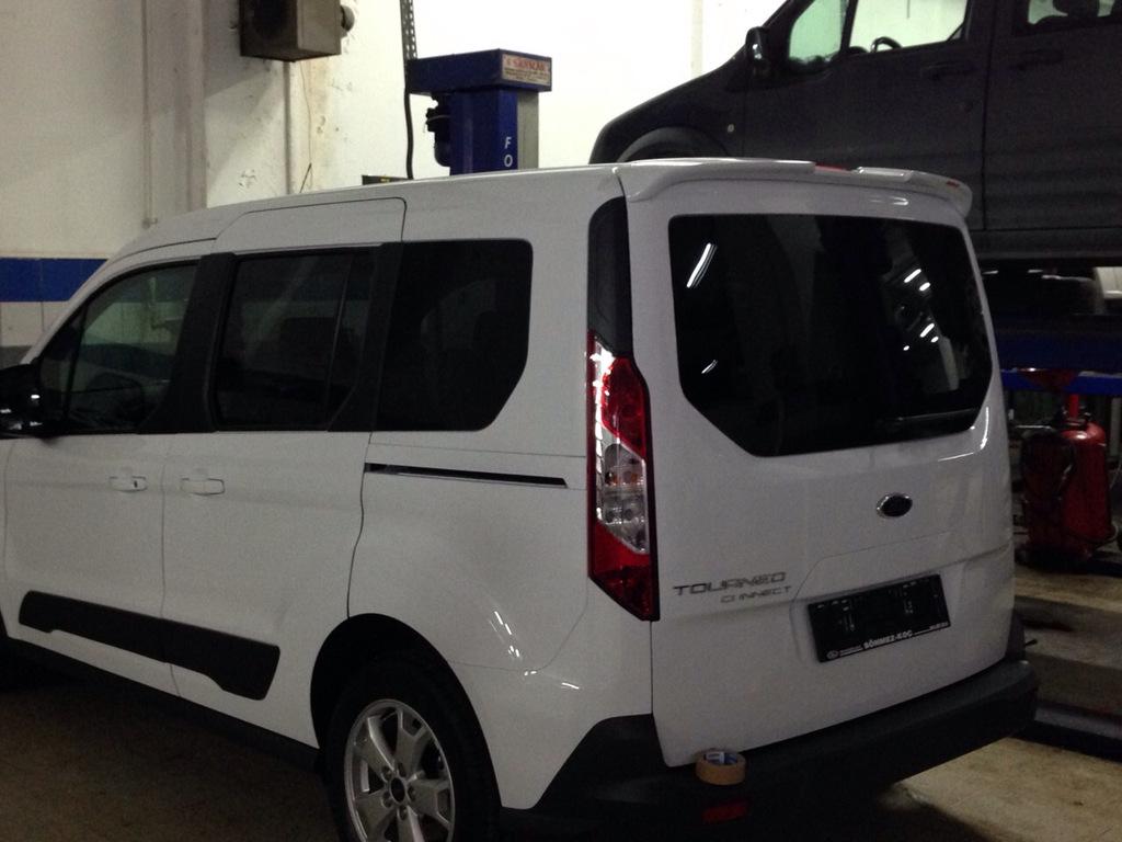Спойлер Meliset для Ford Connect 2014-2021 гг. стеклопластик Под покраску - фото 8