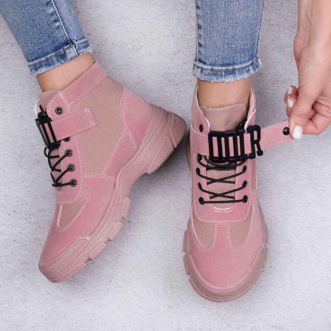 Ботинки женские на шнуровке 333271 р. 37 23,5 см