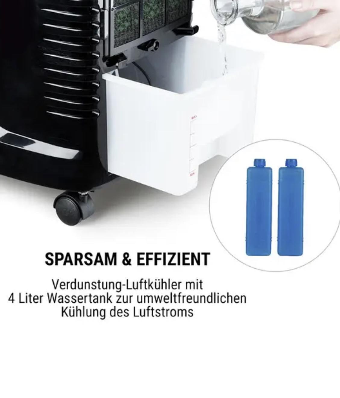 Вентилятор-охолоджувач OneConcept Coolster 4в1 4 л (10032346) - фото 5